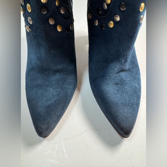 Free People Dakota Studded Western Boot in Blue Moon size 37 6.5 $268 - Picture 12 of 16